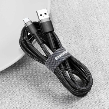 КАБЕЛЬ BASEUS CAFULE USB-A / USB-C QC3.0 2A 3M + БЕСПЛАТНЫЙ стилус