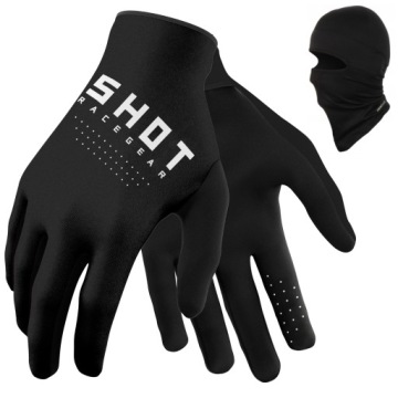SHOT Rękawiczki RAW BLACK CROS r.11
