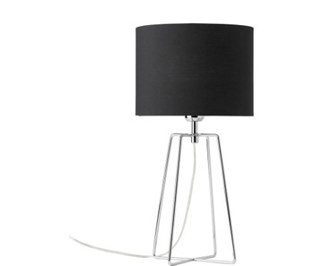 Lampa Karolina czarno-srebrna
