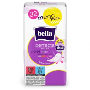 Podpaski Bella Perfecta Ultra Violet 32 szt.