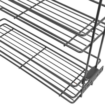 Багажная корзина 20 3P Боковая БЕСШУМНОЕ ЗАКРЫТИЕ Графит BL