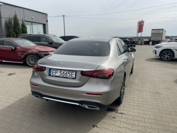 Mercedes Klasa E W214 Sedan 2.0 220d 197KM 2023 Mercedes E 220 PL AMG Diesel 4Matic Kamera Skóra