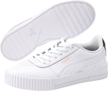 Buty sportowe Puma Carina L r.37 białe sneakersy