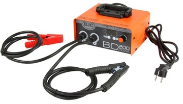 PROSTOWNIK INWERTOROWY 12V 24V Z ROZRUCHEM AKUMULATOROWY 200A BJC