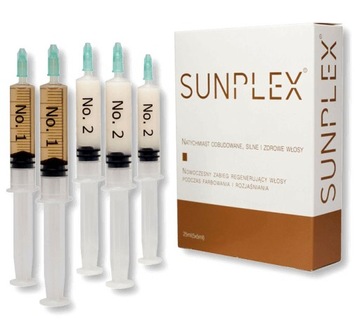 SUNPLEX ZABIEG REGENERUJĄCY ODBUDOWA WŁOSA 5X5ML