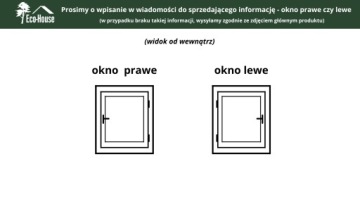 Деревянное окно открыто с мульчей 70x80