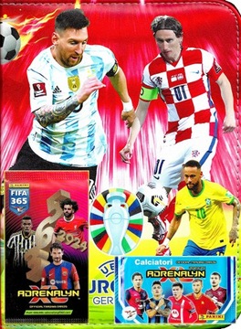 SEGREGATOR ALBUM PIŁKARSKI + ORYGINALNE KARTY PANINI FIFA 365 ADRENALYN XL