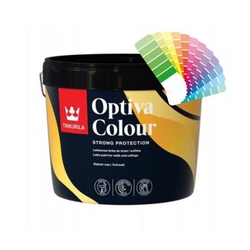 TIKKURILA Farba Optiva Colour Mat 9L baza C