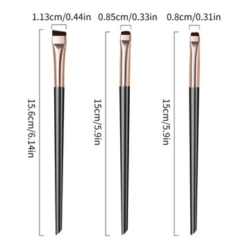 ЩЕТКА ДЛЯ МАКИЯЖА АППЛИКАТОР ДЛЯ БРОВЕЙ УГЛОВОЙ КОНСИЛЕР