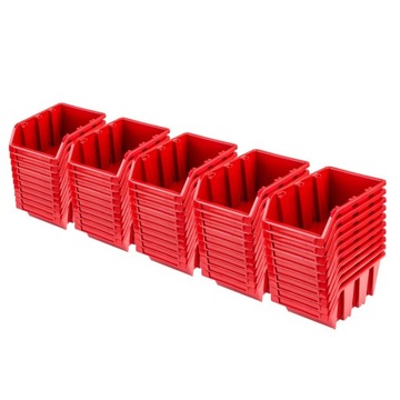 50X Pojemnik magazynowy kuweta NP6 KTR16 RED