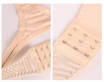 БОДИ ЖЕНСКИЙ ПОД ПЛАТЬЕ, БЮСТГАЛТЕР, СТРИНГИ ДЛЯ ПОХУДЕНИЯ, БЕЗ СПИНКИ, БЕЖЕВЫЙ S