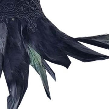 Пенопластовая накидка, шаль, женская накидка на шею, накидка на плечо с украшением в стиле панк