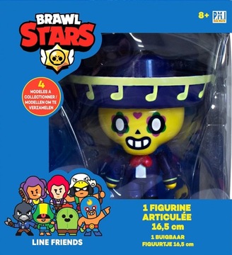 FIGURKA BRAWL STARS POCO 16,5CM PRZEGUBOWA POSTAĆ IDEALNY PRZEZENT GRACZA