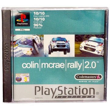 Gra COLIN MCRAE RALLY 2 Sony PlayStation PSX PS1 PS2 PS3 retro wyścigi #3