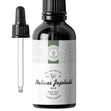 OLEJ JOJOBA 100ML OLEJEK JOJOBA TŁOCZONY NA ZIMNO CZYSTY