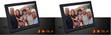 ЦИФРОВАЯ РАМКА Rollei Designline 8 ДЮЙМОВ LED USB SD УДАЛЕННЫЕ ЧАСЫ КАЛЕНДАРЬ MP3