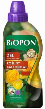 BIOPON ŻEL NAWÓZ ODŻYWKA DO ROŚLIN BALKONOWYCH 1
