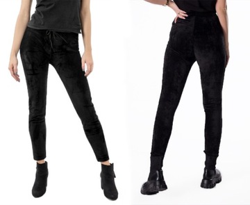 Удобные брюки велюровые леггинсы 5569 Bordo 2xl/3xl