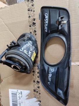 HALOGEN + MŘÍŽKA NÁRAZNÍKU VOLVO S40 V50 FACELIFT 2007-2012 PRAVÁ