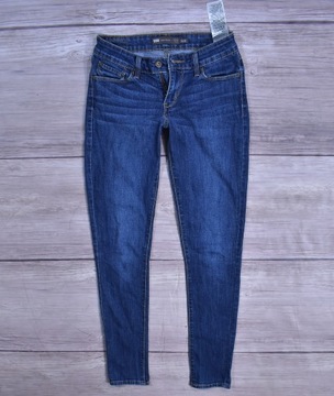 LEVIS Demi Curve Skinny Mid Rise Jeansy W26 L32