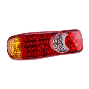 ŚWIATŁA TYLNE LAMPA TYLNA PRZYCZEPY TRÓJKOLOROWY TYŁ