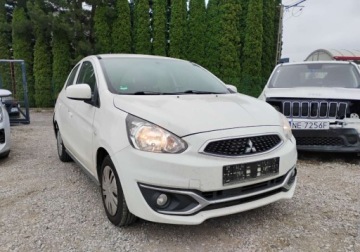 Mitsubishi Space Star 2017 Mitsubishi Space Star 2017r, 1.0 Benzyna . Lekko uszkodzony tyl. Jezdzi., zdjęcie 1