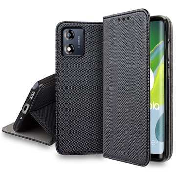 Etui do Motorola Moto E13 SMART MAGNET CASE SZKŁO