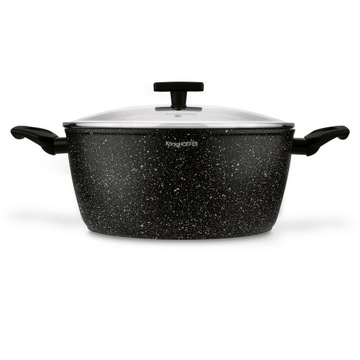 НАБОР кастрюль ИНДУКЦИОННЫЕ МРАМОРНЫЕ кастрюли с антипригарным покрытием + крышки, набор 8 шт.