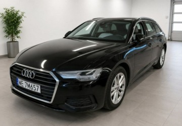 Audi A6 C8 Avant 2.0 45 TFSI 265KM 2022 Audi A6 Avant Salon Polska Quattro Automat 265 PS Skora Kamera Led