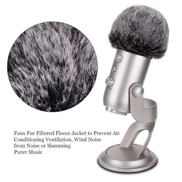 Передняя крышка микрофона, совместимая с Blue Yeti