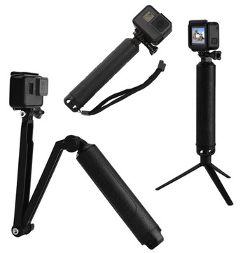 Буй-штанга 360° 3Way TELESIN GoPro DJI Insta360