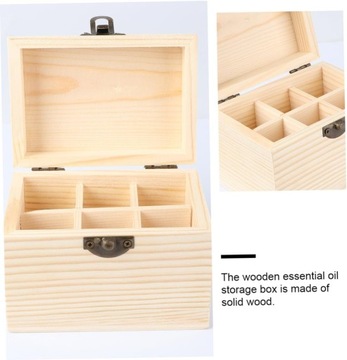 1 6 drewniany pojemnik na olej etui na butelkę z olejkiem eterycznym uchwyt