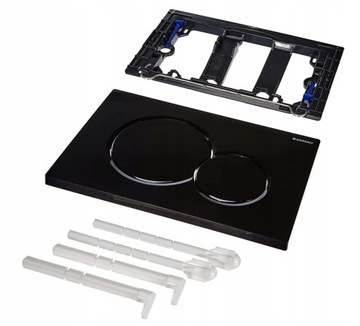 GEBERIT Przycisk uruchamiający spłukujący Sigma01 115.770.DW.5 czarnypołysk