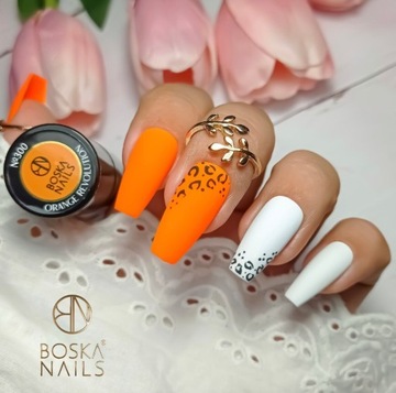 Boska Nails Гибридный лак 6 Оранжевая революция