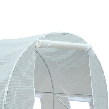 TUNEL OGRODOWY FOLIOWY SZKLARNIA 4x2,5m 10m2 RURKI 25mm