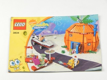 LEGO INSTRUKCJA 3834 SPONGEBOB