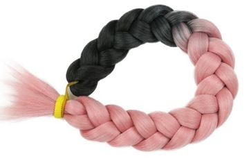 СИНТЕТИЧЕСКИЕ волосы для косичек ЦВЕТНЫЕ косички НАРАЩИВАНИЕ ВОЛОС ОМБРЕ