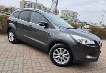 Ford Kuga II SUV 1.5 EcoBoost 150KM 2016 Ford Kuga Jedyne 58 Tkm Auto jak nowe Zarejestrowany 1.5 150KM, zdjęcie 31