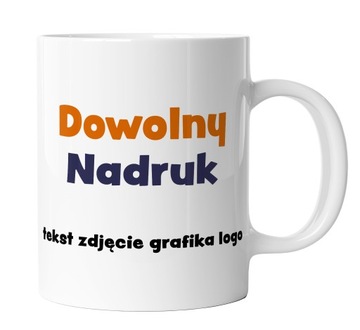 Kubek z własnym logo, zdjęciem, nadrukiem