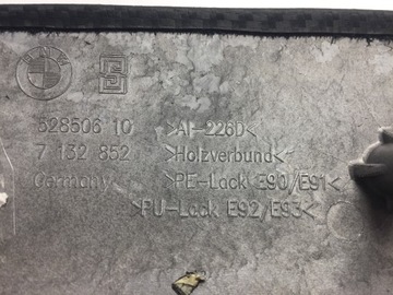 BMW E90 E92 E93 УГЛЕРОДНАЯ ДЕКОРАЦИЯ КОНСОЛИ ВЕЛИКОБРИТАНИЯ