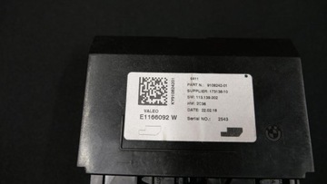 BMW F20 F30 F31 F48 MODUL ŘÍZENÍ KLIMATIZACE 9108242