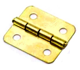 ZAWIAS PUDEŁKA SKRZYNKI METAL ZŁOTY 8 szt 19x25 mm