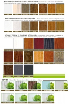 Деревянная дверь с лакированной коробкой ОМ1 80