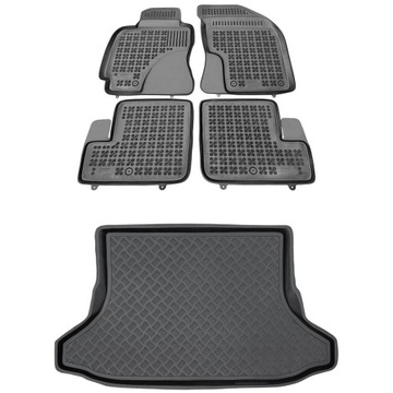 Zestaw dywaniki i mata Toyota RAV4 II 2000-2003 przed liftingiem 5 drzwiowy