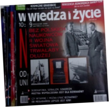Wiedza i życie - twoje pismo o nauce zestaw 15 szt