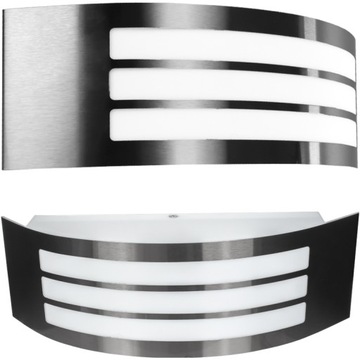 LAMPA LED ELEWACYJNA ŚCIENNA ZEWNĘTRZNY KINKIET OGRODOWY GWINT 230V E27