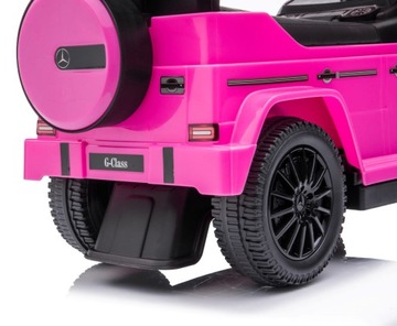 Автомобиль для езды, автомобиль с толкачом, Mercedes Benz, класс фуксия