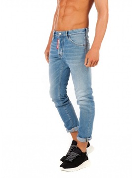 DSQUARED2 włoskie jeansy spodnie COOL GUY JEAN 52
