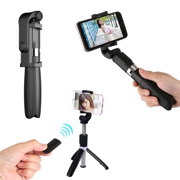SELFIE STICK TRIPOD STATYW DO SAMSUNG XIAOMI APPLE