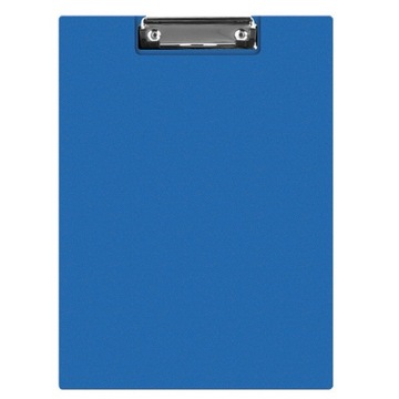 Clipboard teczka, podkład z klipem, PVC A4, Q-Connect, niebieski